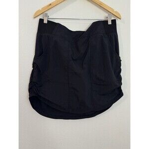 Marika Skirt Skort Black Size XL Pickleball Tennis Pockets Excellent Nylon